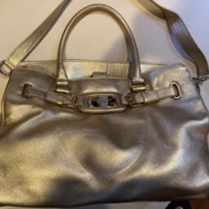 Gold Michael Kors Bag